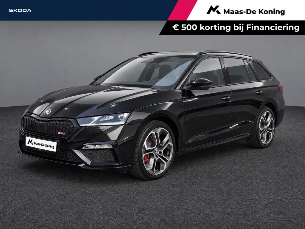 Skoda Octavia Combi 1.4 TSI 245PK DSG iV RS PHEV · Camera · Wegklapbare Trekhaak · Cruise Control · Stoelverwarming · 19'' Inch ·