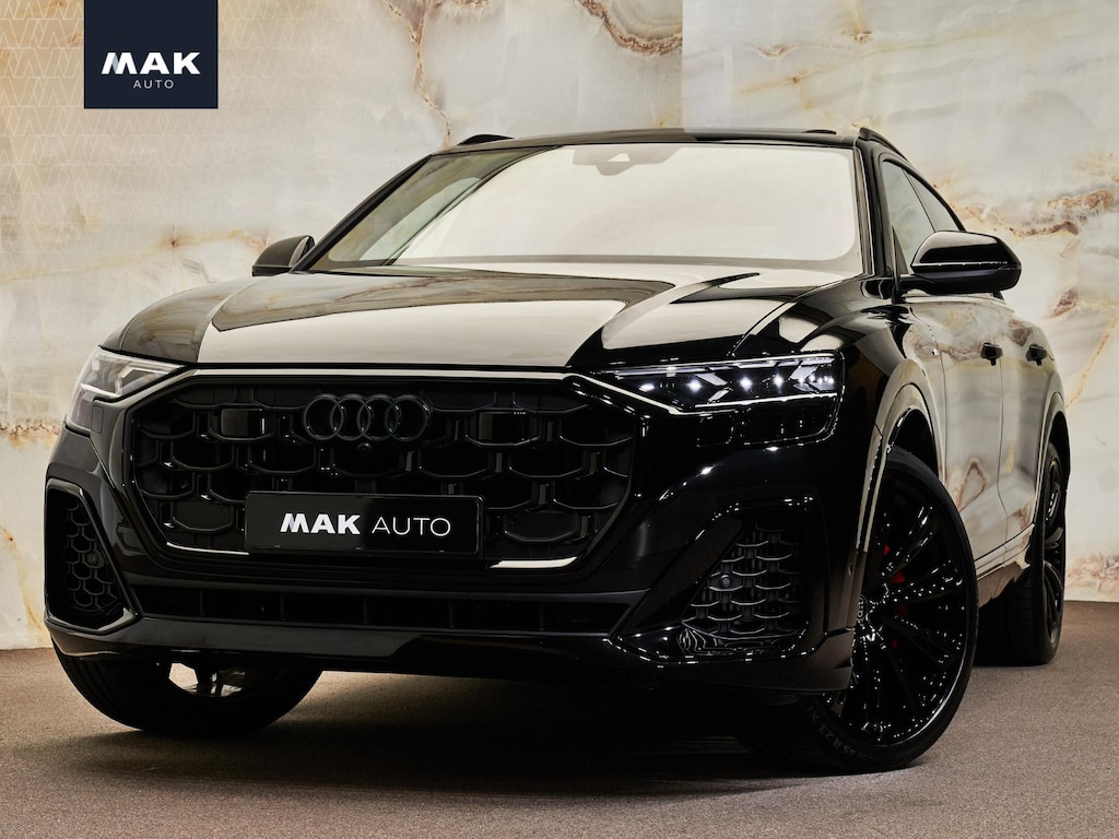 Audi Q8 60 TFSI e Quattro Pro Line S Competition , pano, 4W-best, B&O, Luchtv., OLED, S sportstoelen, Laserlicht, 23"
