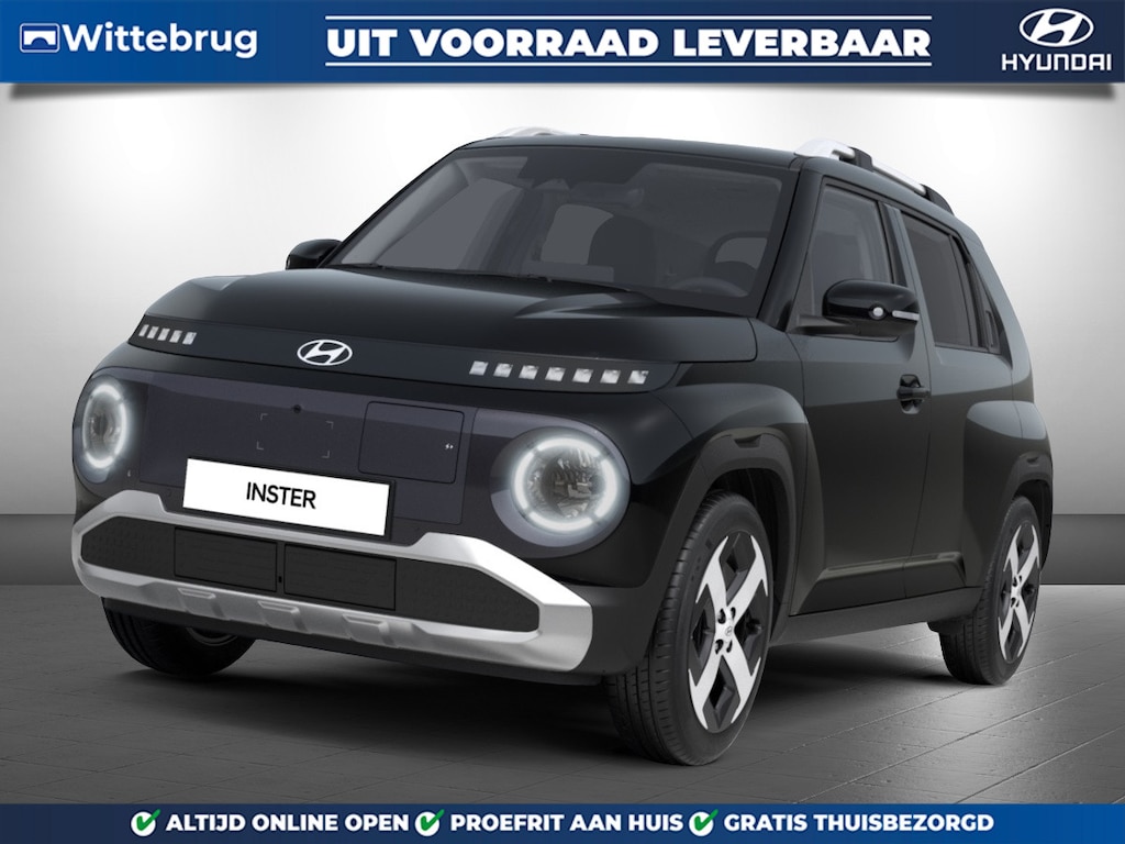 Hyundai Inster Pulse Advanced 42 kWh Volledig Elektrisch met Schuifdak, Climate Control en 17 Inch Lichtmetalen velgen Uit voorraad leverbaar!