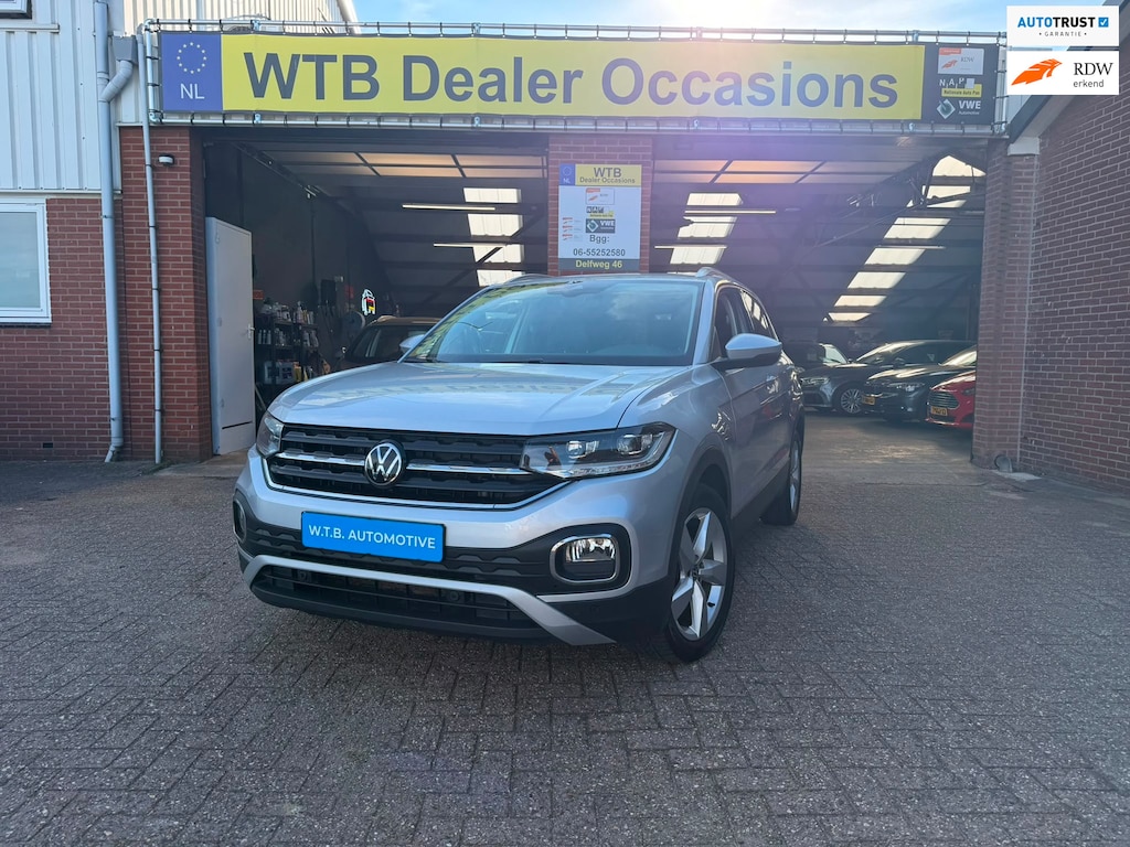 Volkswagen T-Cross 1.0 TSI Style, Automaat, Dig. dashboard, Kamera achter, parkeer sensoren