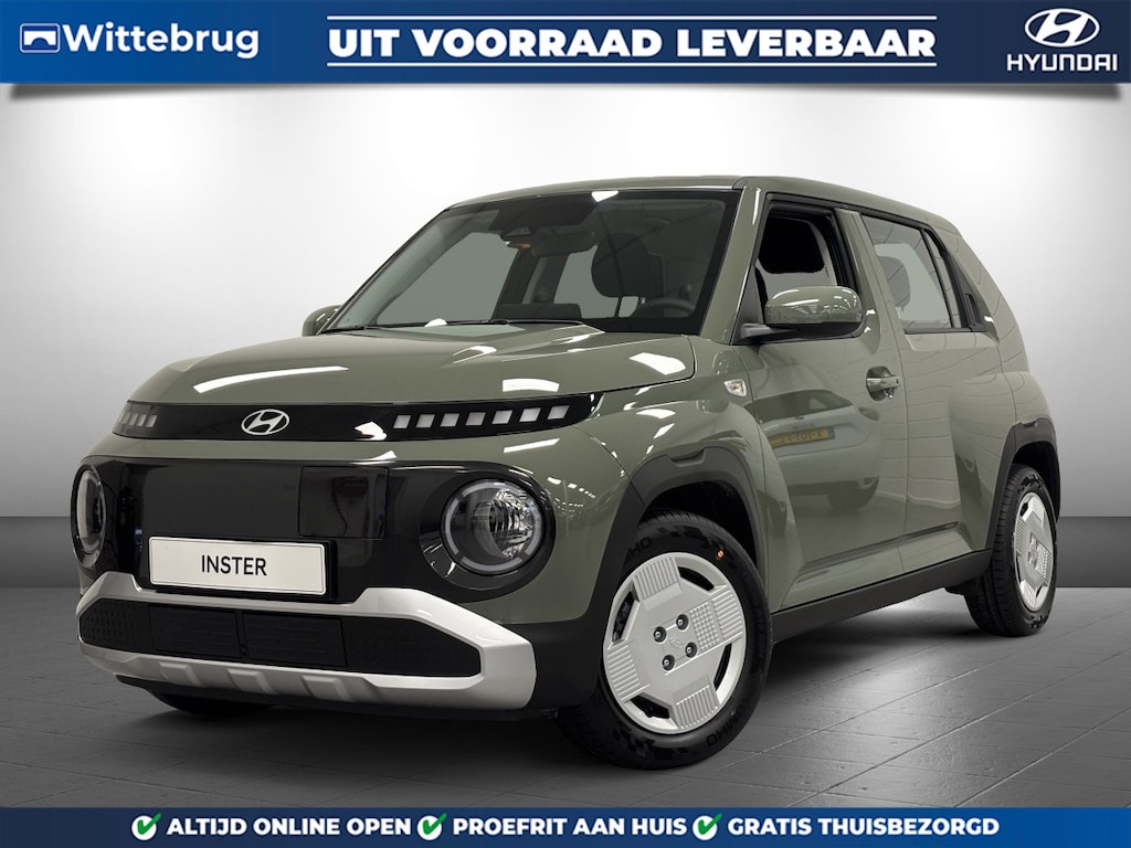 Hyundai Inster E-Motion 5p. 42 kWh NIEUW UIT VOORRAAD LEVERBAAR! | 5-PERSOONS I NAVIGATIE | PARKEERCAMERA Uit voorraad leverbaar!