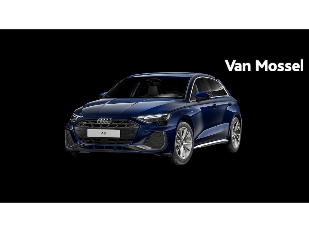 Audi A3 Sportback 40 TFSI e Hybrid S edition | Stoelverwarming | Apple Carplay | Android Auto | Getint Glas | Sportstoelen |