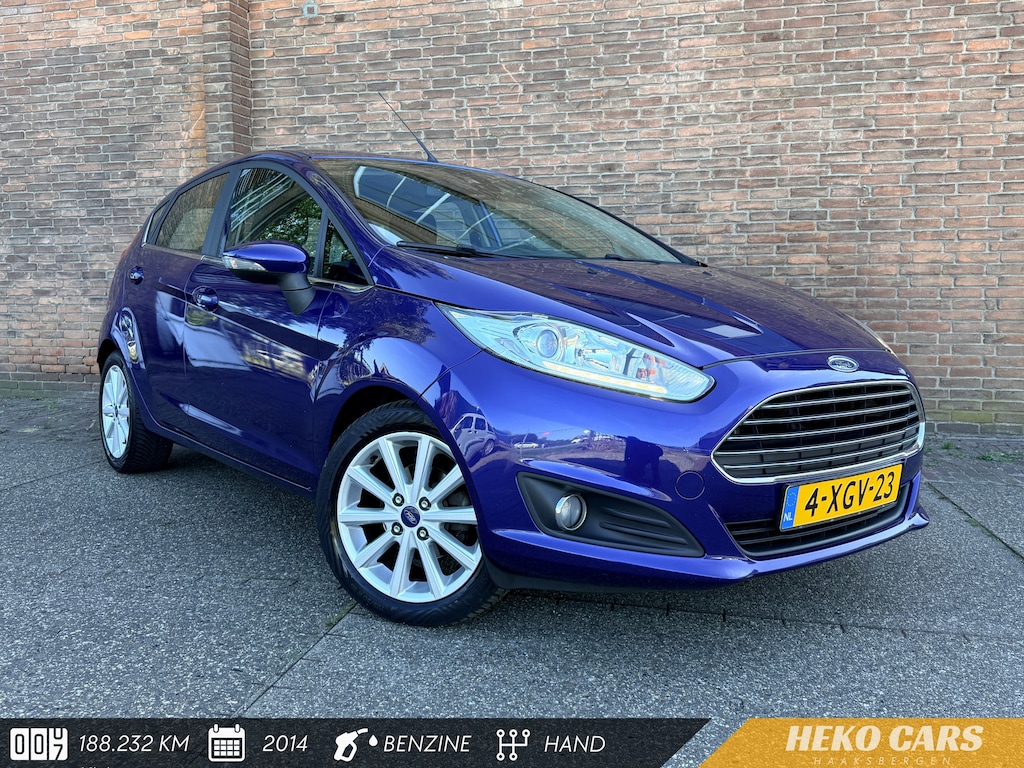 Ford Fiesta 1.6 TDCi Titanium·Riem vervangen·Cruise·Climate·Keyless·Bluetooth·16"LM