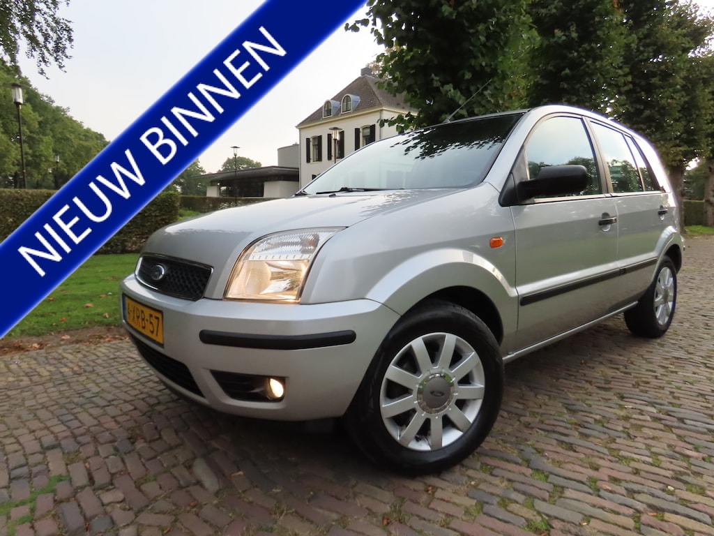 Ford Fusion 1.6-16V Trend Airco Leer Lm Velgen Trekhaak***Distributieriem Nieuw***Apk t/m 3-5-2027***