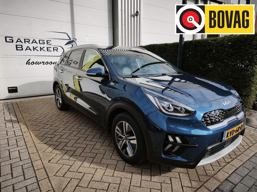 Kia Niro Hybrid 1.6 GDi PHEV ExecutiveLine Plug-In Navi / Carplay Stoel-stuur verwarming / koeling Dodehoek Leder Vol Opties
