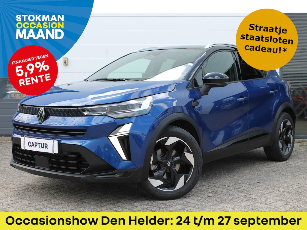 Renault Captur 1.8 E-Tech full hybrid 160 PK techno | Pack winter | Camera achter | LM Velgen | Groot scherm  | Reservewiel |