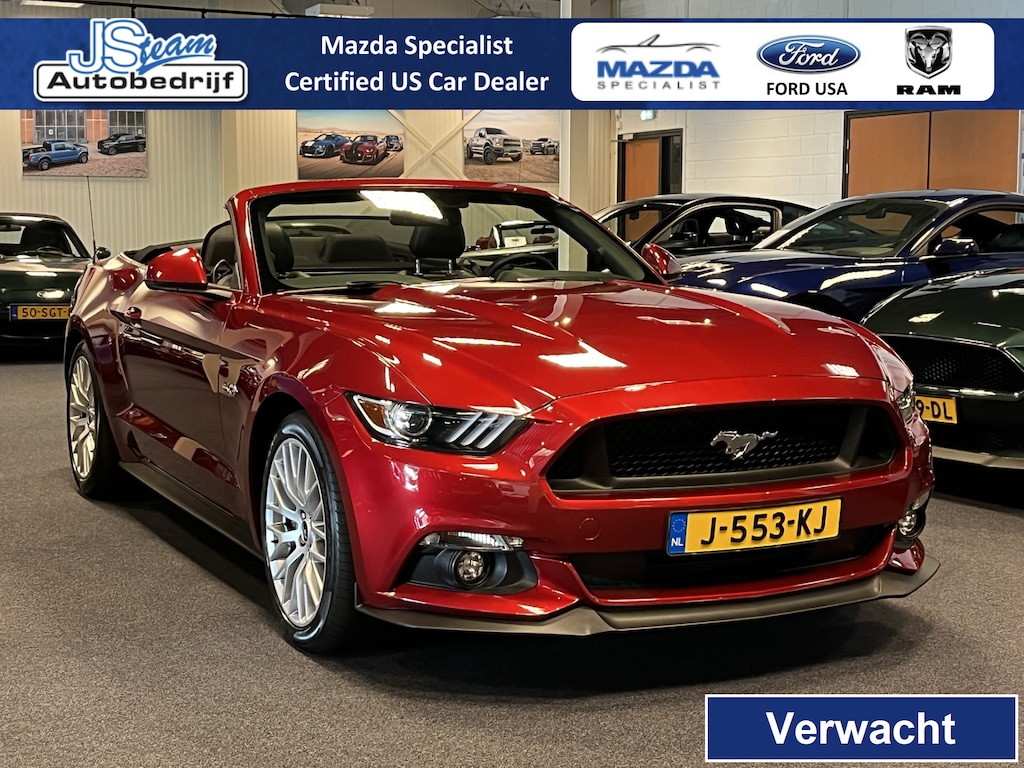 Ford Mustang Convertible 5.0 V8 GT 422PK Automaat Custom Pack Brembo