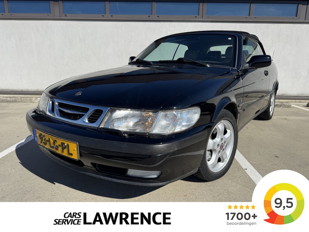 Saab 9-3 Cabrio 2.0t Senses Edition| leer | Elect. Kap | Netjes | Turbo |Airco |