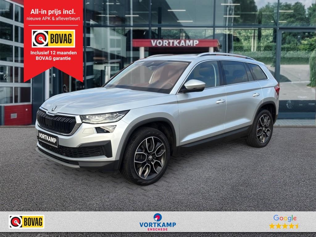 Skoda Kodiaq 2.0 TDI DSG STYLE 4X4 PANO-DAK/TREKHAAK/CAMERA/CRUISE/MEM/STOELVERW