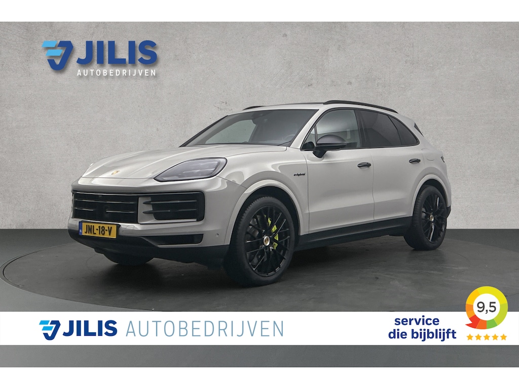 Porsche Cayenne 3.0 S E-Hybrid Black Edition | Panoramadak | Luchtvering | Trekhaak | Lederen bekleding