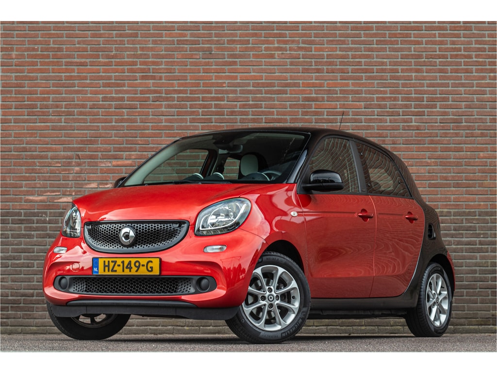 smart Forfour 1.0 Passion **RIJKLAAR**, 2e eigenaar, Climate control, Bluetooth, Cruise control, LED.