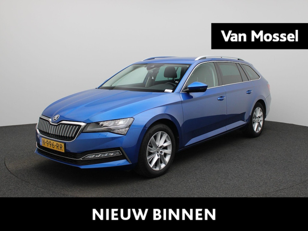Skoda Superb Combi 1.4 TSI iV Business Edition Plus | TREKHAAK | STOELVERWARMING | ACHTERUITRIJCAMERA | CLIMATE CONTROL | NAVIGATIE | ADAPTIVE CRUISE CONTROL |