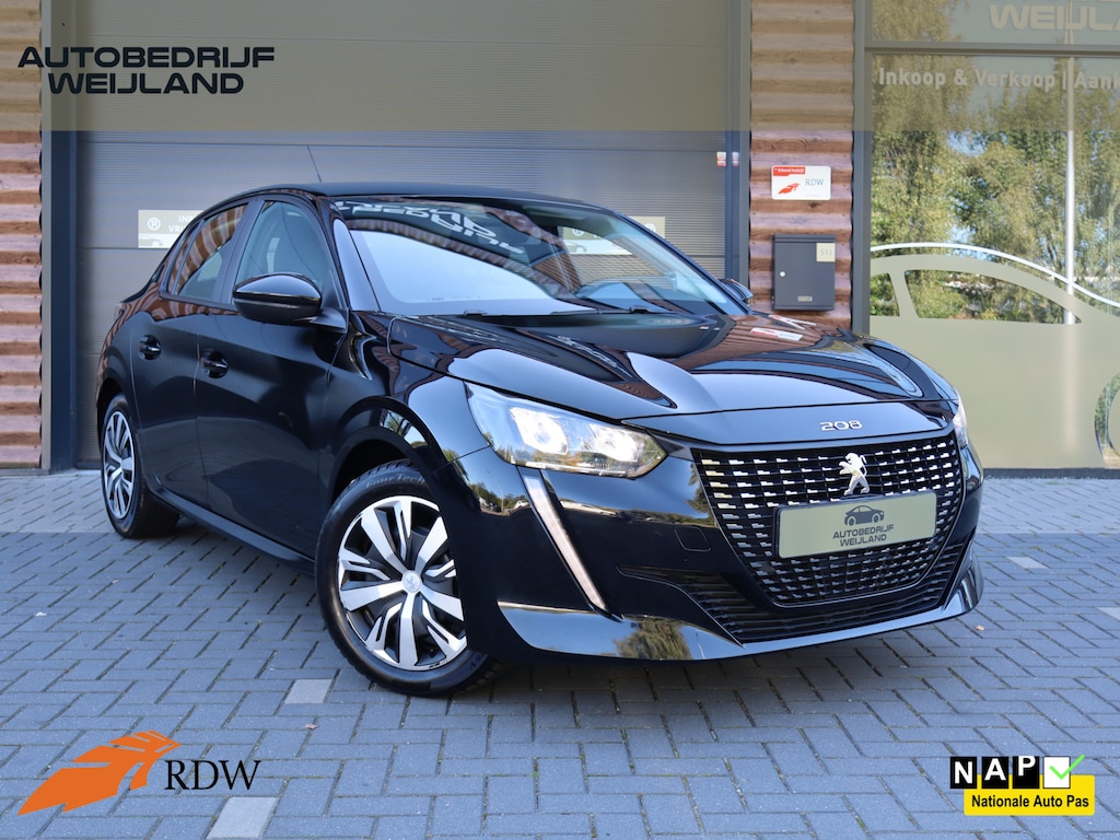 Peugeot 208 1.2 PureTech Blue Lease Active I 1ste eig. I Airco I BTW-auto I Navi I Carplay I PDC I Cruiscontrol I Dealeronderhouden I
