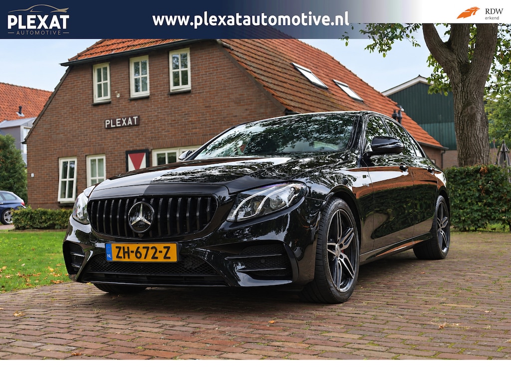 Mercedes-Benz E-klasse AMG 43 4Matic Premium Plus Aut. | 63S Uitgevoerd | Burmester | Stoelverwarming | Luxe Leder | Sfeer | NAP |
