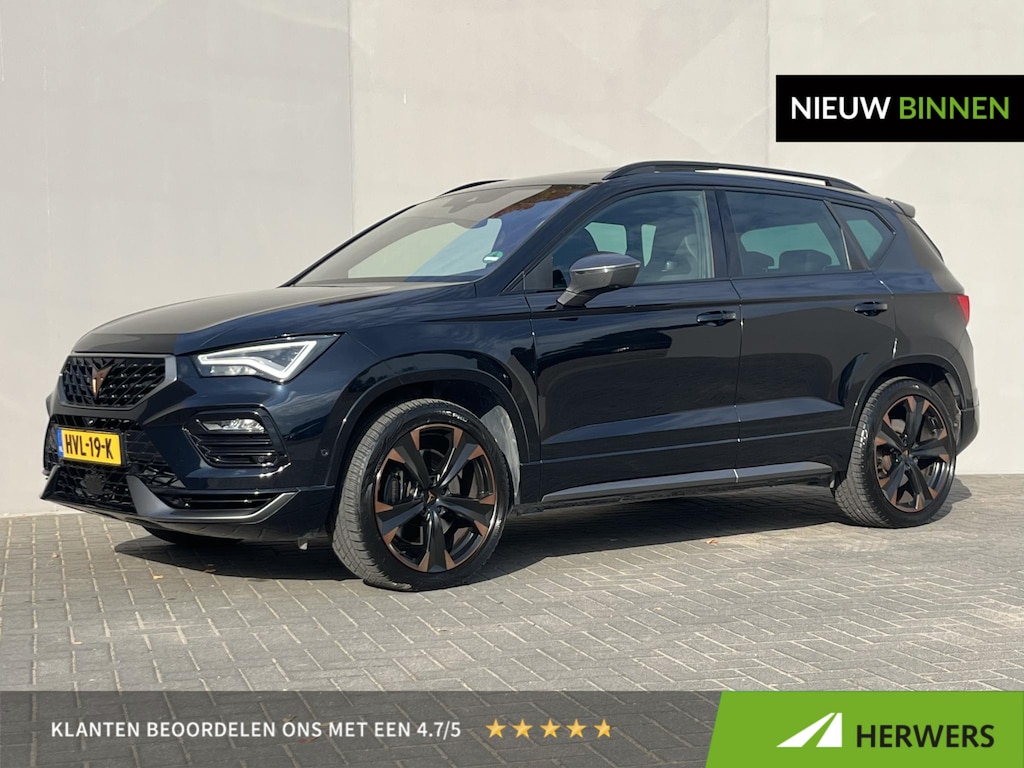 CUPRA Ateca 2.0 TSI 4DRIVE / 301 PK / Schaalstoelen / Schuif-Kantel Panodak / All Season Banden / Apple Carplay&Android Auto / Technology Pack / Elektr. Achterklep / DAB / Stoel-Stuur Verwarming / Beats Audio / 360 Camera /