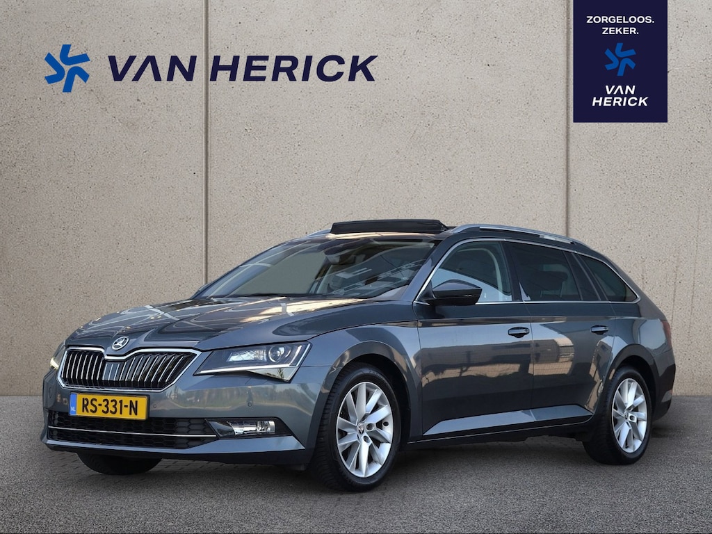 Skoda Superb Combi 1.4 TSI ACT 150PK Ambition Business Automaat | Keyless | Panoramadak | Stoelverwarming