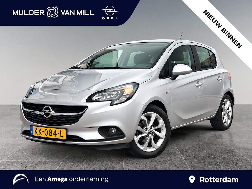Opel Corsa Edition 1.4 90pk | LAGE KM-STAND! | BLUETOOTH | AUDIO STREAMING | CRUISE CONTROL | LM-VELGEN | AIRCO | CD-SPELER | ISOFIX |