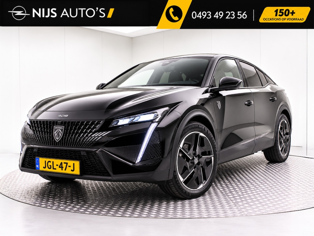 Peugeot 408 e-408 GT Avantage 58 kWh | Panoramadak | Camera v&a + 360 | Navi Full | AGR stoelen met massage | Wireless Carplay | Keyless Entry & Start | Cruise control adaptief met stop&go en stuurhulp