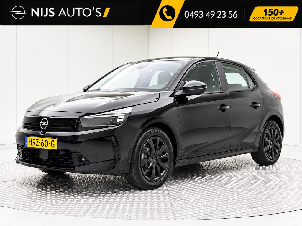 Opel Corsa 1.2 Turbo Edition | Airco | Pdc v/a+camera | Dode hoek | Carplay draadloos | Elektr. inklapbare spiegels | Cruise control | Bluetooth