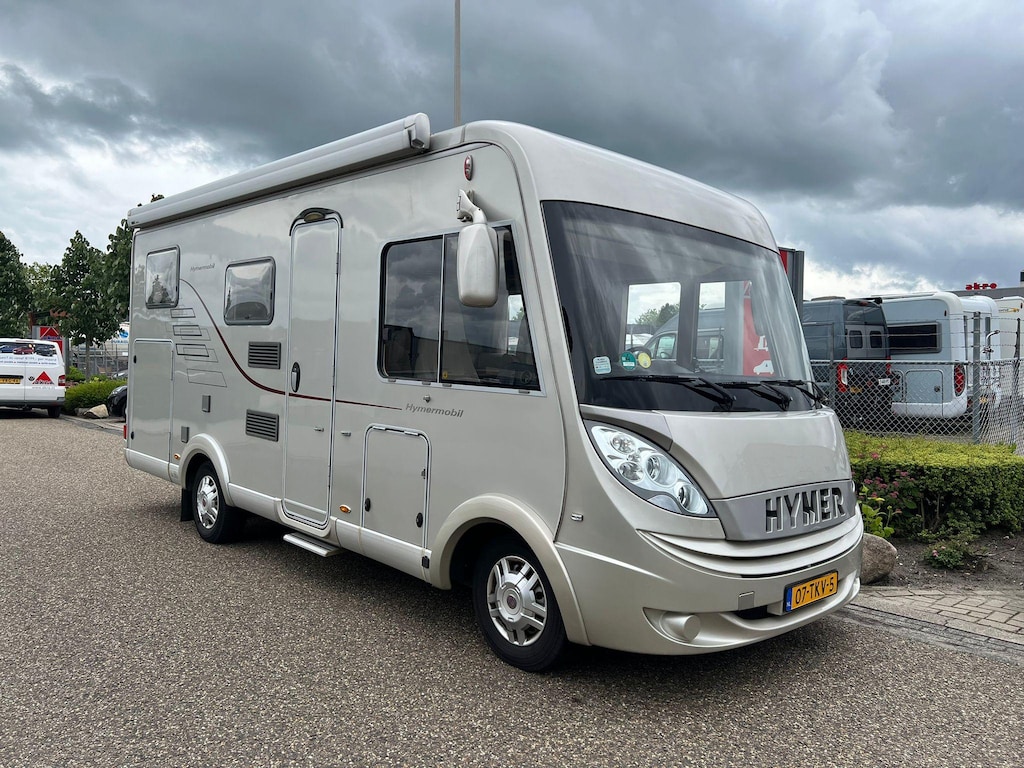 HYMER Camper B514l | Vast Bed | L-Zit | Casseteluifel | Airco | Bearlock | Camera | NAVI | Apple Carplay | TV