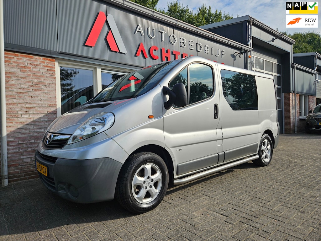 Opel Vivaro 2.0 CDTI L1H1 DC Rolstoelbus! NAP! Marge! Nette Staat! Airco! 5-Zitplaatsen!