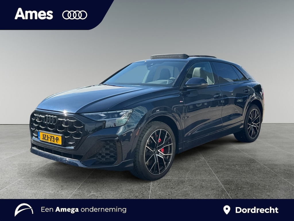 Audi Q8 55 394pk TFSI e quattro Pro Line S Bang & Olufsen Sound System | Glazen panoramadak | Leder Valcona S-logo ruitpatroon