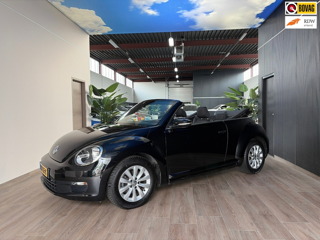 Volkswagen Beetle Cabriolet 1.2 TSI Design, Apple carplay/camera/stoelverw/weinig KM.