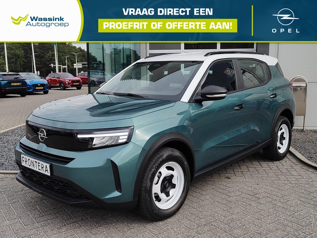 Opel Frontera 1.2 Turbo Hybrid 136pk eDCT | VOORRAAD VOORDEEL | Parkeer camera | Navigatie | Stoel-stuur- voorruit verwarming |