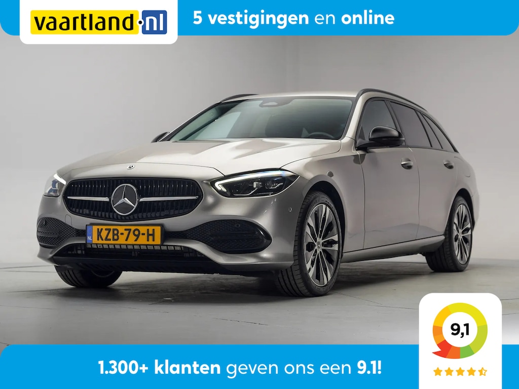 Mercedes-Benz C-klasse Estate 300 e Premium Night [ SoH 95,7% ][ Sfeerlicht Leder Camera Memoryseats ]