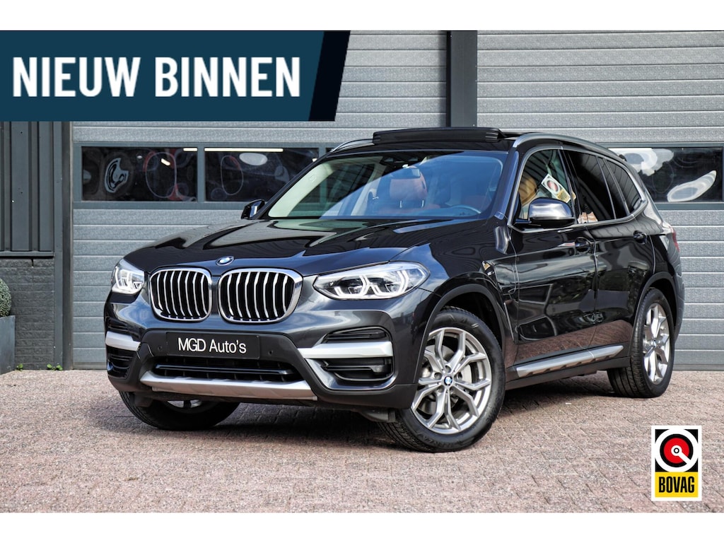 BMW X3 xDrive30e xLine |LED|PANO|LEDER|HUD|SFEERVERL.|STOELVERW.|TREKHAAK|CARPLAY