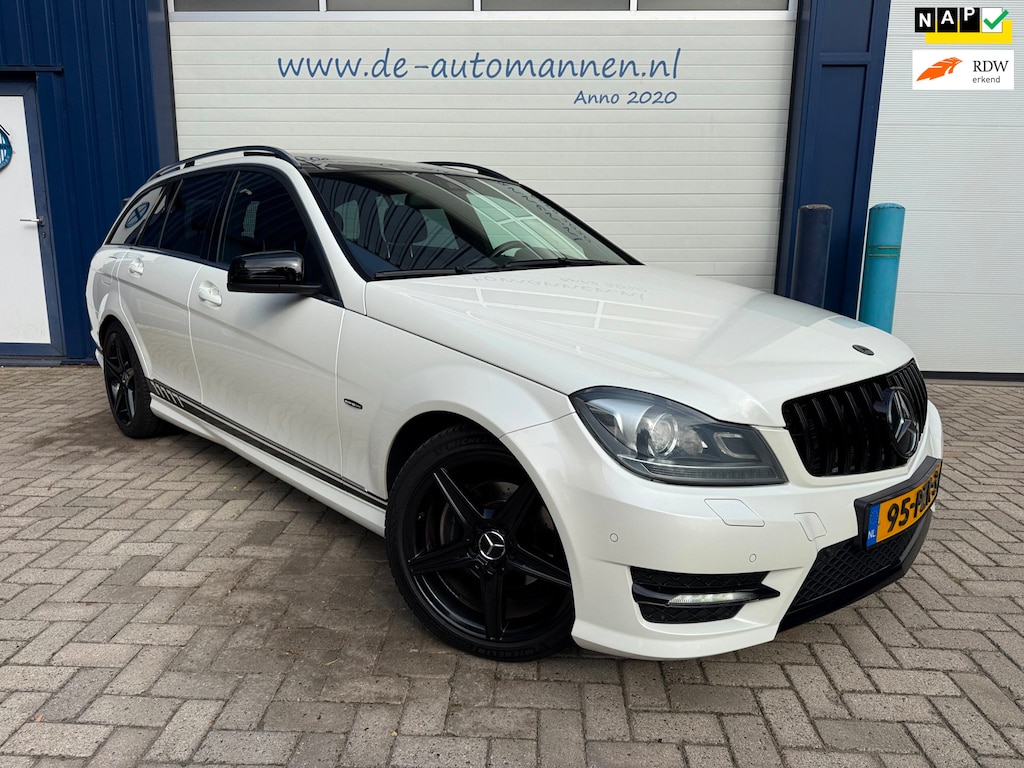Mercedes-Benz C-klasse Estate 180 Avantgarde AMG Automaat / ECC / PANO DAK / TREKHAAK / APPLE CARPLAY / SUPER NETJES