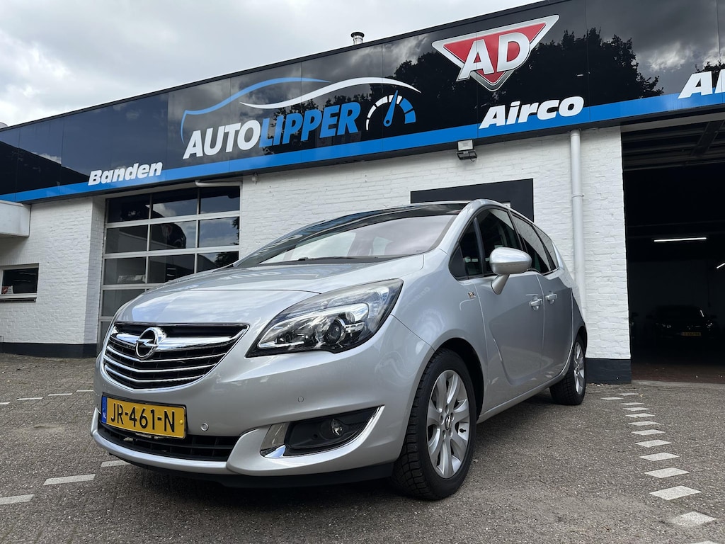 Opel Meriva 1.4 Turbo Blitz /Nieuwe apk bij aflevering/Navi/CC/Cruise/leder/Trekhaak/Lm velgen
