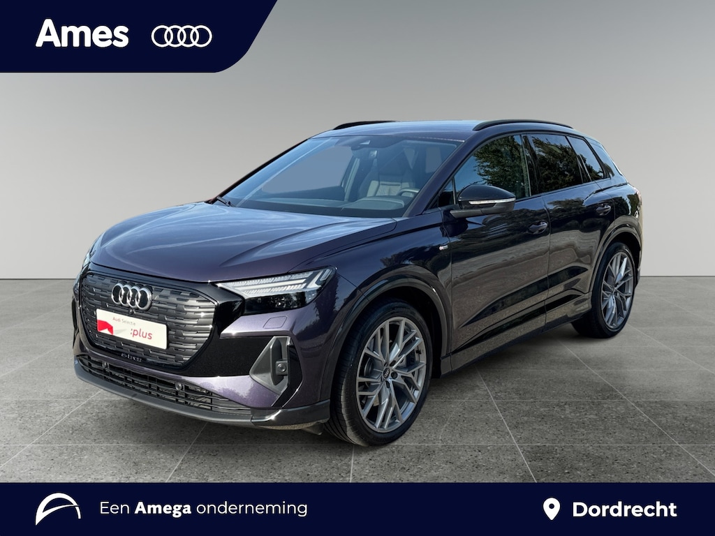 Audi Q4 e-tron 45 286pk quattro S Edition Competition 82 kWh Stoelverwarming voorin | Parkeersensoren voor en achter | MMI navigatie plus