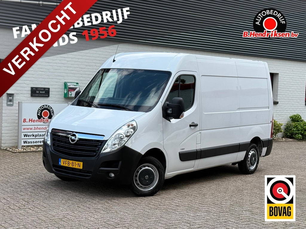 Opel Movano GB 2.3 CDTi 130pk 3500 L2H2 FWD (Euro 6)/ Trekhaak/ Zeer nette bus/ Navigatie/ Climatronic/ All season banden/ 1 Eigenaar/ Origineel NL/ NAP