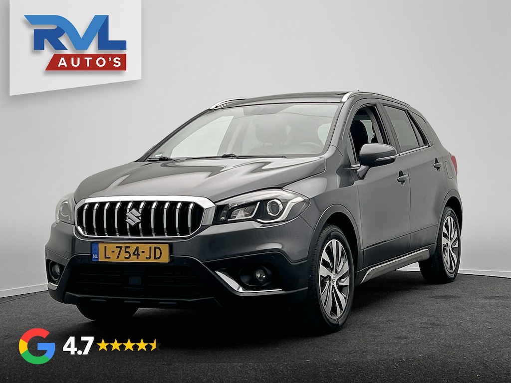 Suzuki S-Cross 1.4 Boosterjet High Executive | Trekhaak | Panoramadak | Adapt. Cruise | Camera | Leder | Stoelverwarming |