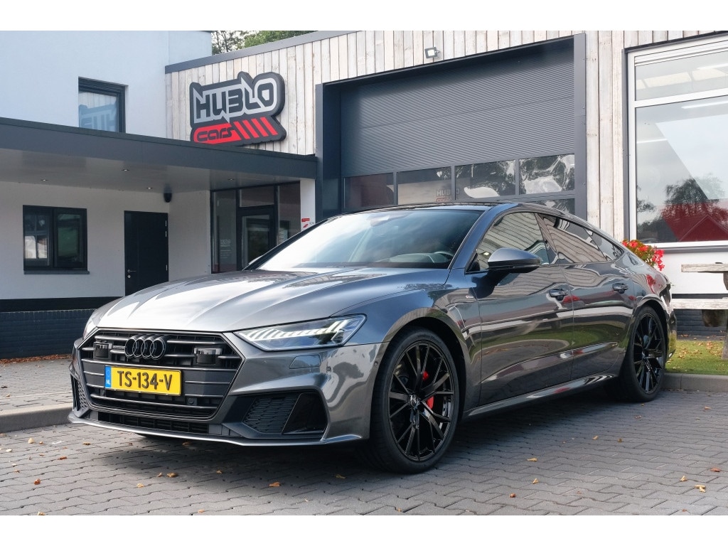 Audi A7 Sportback 55 TFSI quattro S-Line Pano, HUD, Luchtvering, Leder, B&O