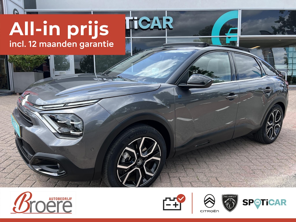 Citroën E-C4 Shine 50 kWh 136 pk Automaat | Panoramadak, SOH 90%