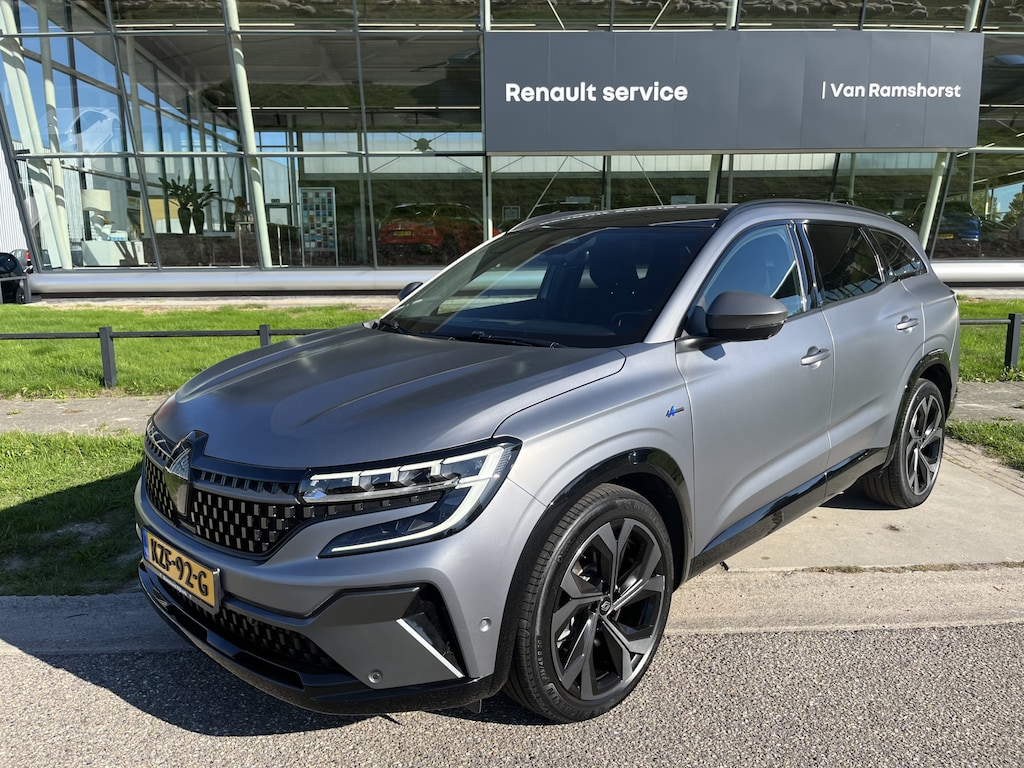 Renault Espace E-Tech full hybrid 200 PK iconic esprit Alpine 7-Persoons/ Gris Schiste Satin / 360 Camera / Panorama / 4-Control / Elek.achterklep / Harman/Kardon /