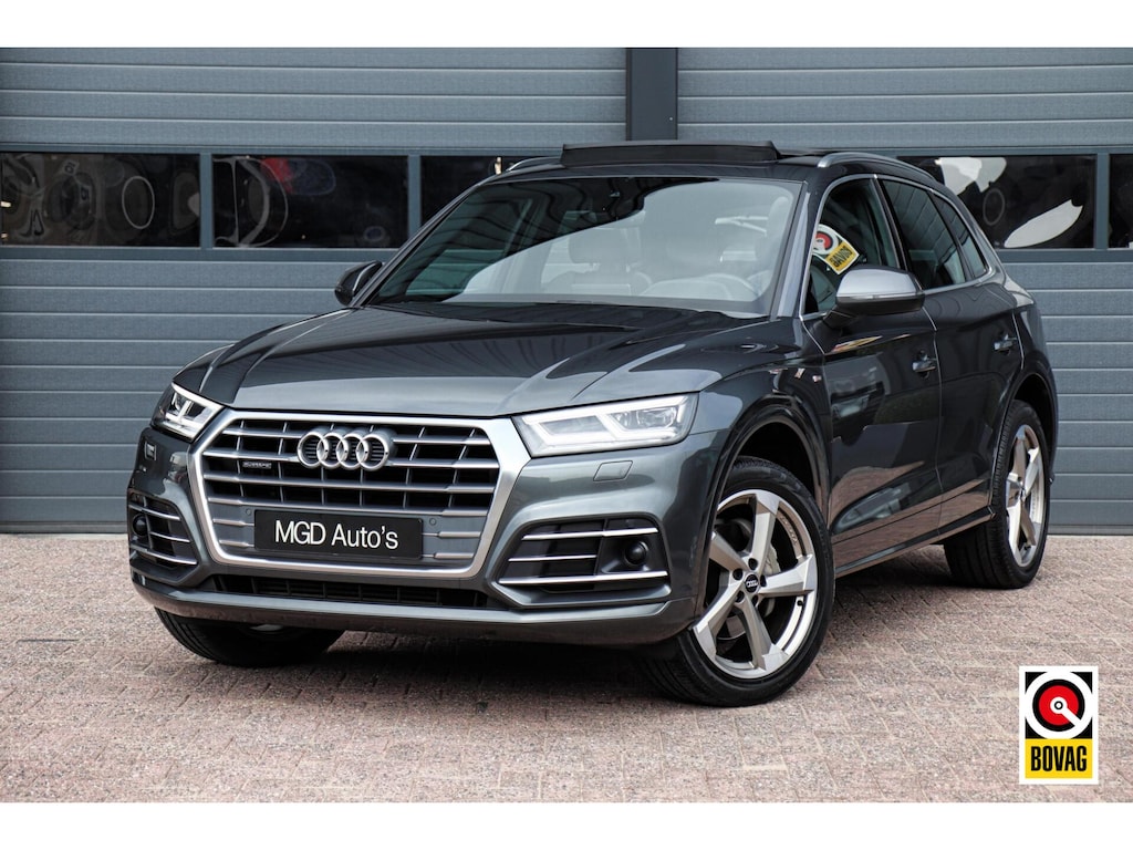 Audi Q5 2.0 TFSI Quattro Sport S-Line |LED|PANODAK|CARPLAY|STOELVERW.|KEYLESS|ELEK. KLEP|VIRTUAL|ACC