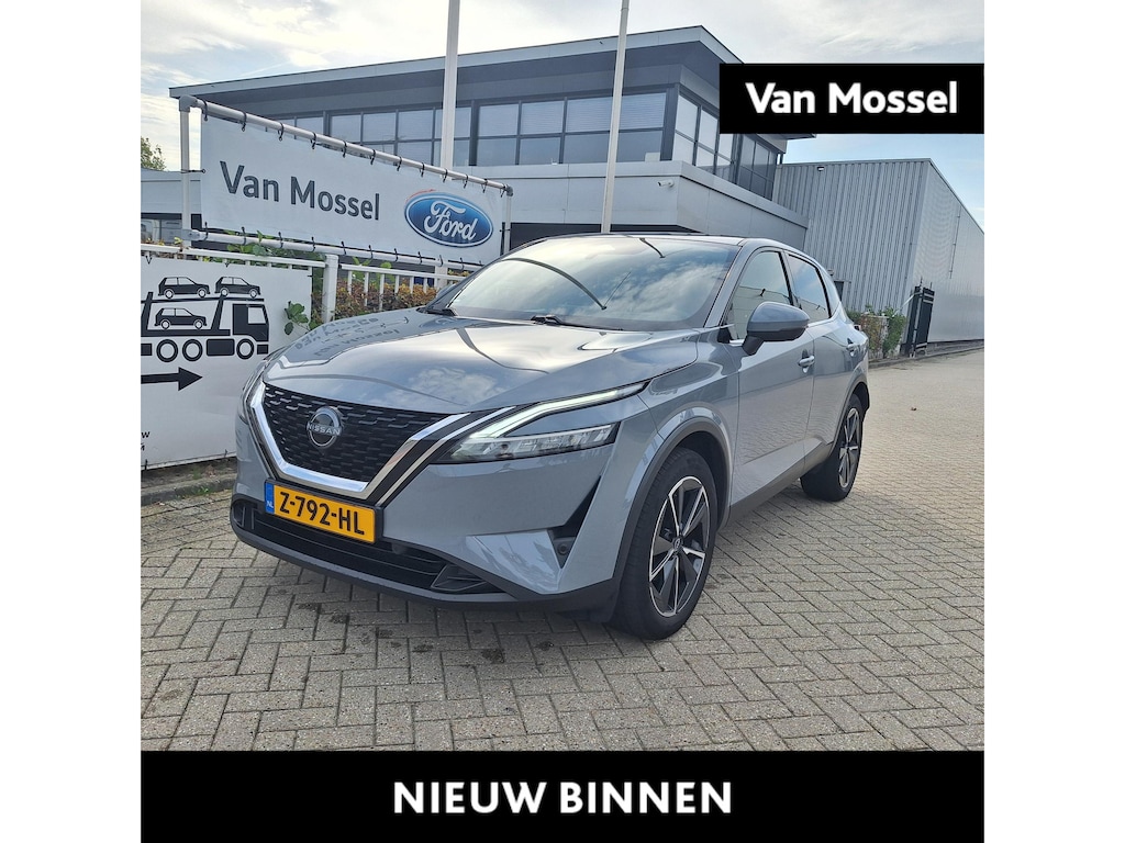 Nissan Qashqai 1.3 MHEV Xtronic Tekna | Adaptive Cruise Control | 360' Camera | Afn. Trekhaak | 19" LMV | Matrix Led Koplampen | Draadloos Opladen |