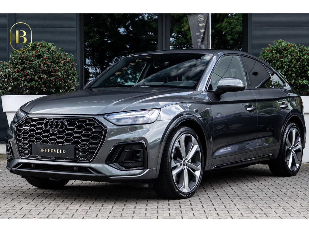 Audi Q5 Sportback 55TFSIe S-Line,Luchtvering,Head-Up,21"LM