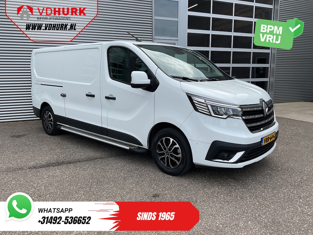 Renault Trafic 2.0 dCi 150 pk Aut. L2 NL Auto/ LED/ Carplay/ Camera/ Cruise/ Airco/ 16’LMV/ Sidesteps/ PDC
