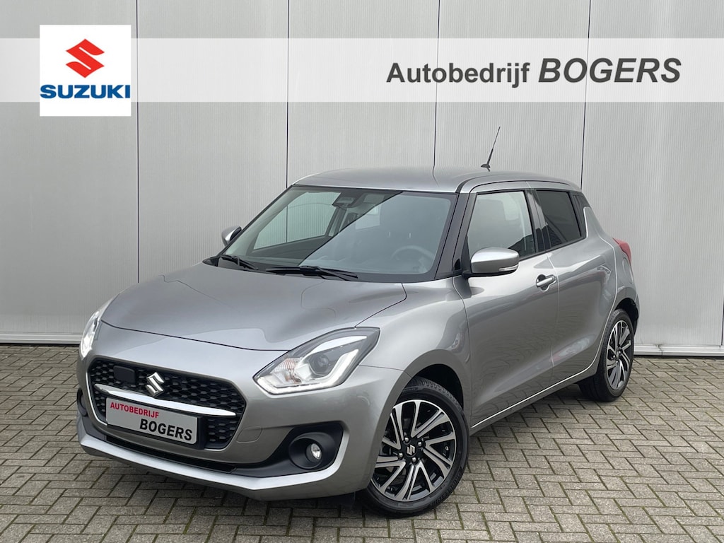 Suzuki Swift 1.2 Style Smart Hybrid Navigatie, Climate Control, Adaptive Cruise Control, 16"Lm, Achteruitrijcamera, Keyless Entry