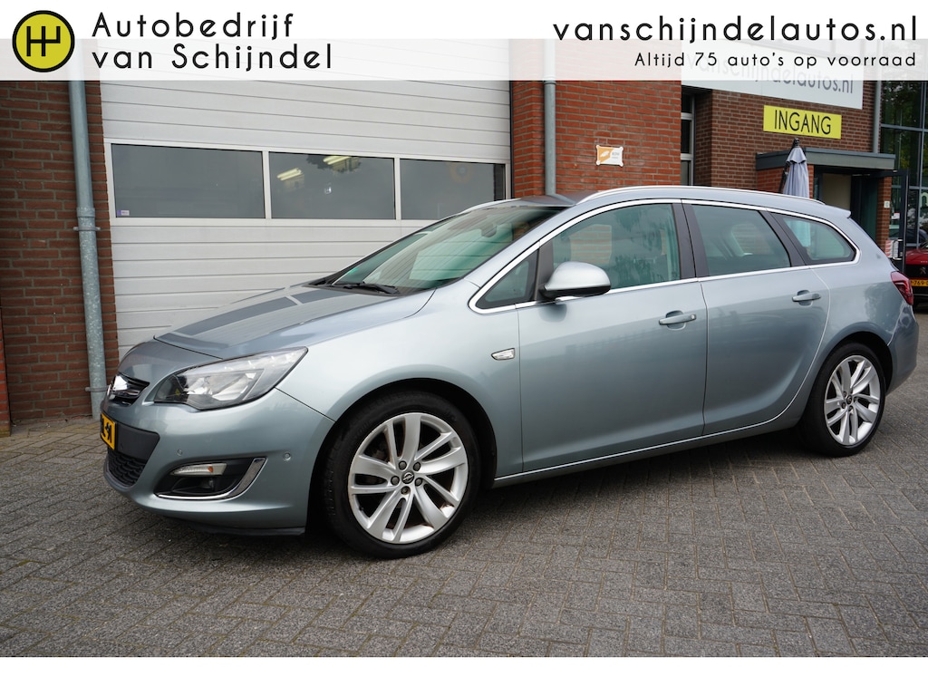 Opel Astra Sports Tourer 1.4 120PK TURBO SPORT COSMO LUXE ORIGINEEL NEDERLANDS SPORTSTOELEN NAVIGATIE CAMERA TREKHAAK ECC AIRCO CRUISECONTROL LED PARKEERSENSOREN V+A 18INCH BLUETOOTH ENZ...