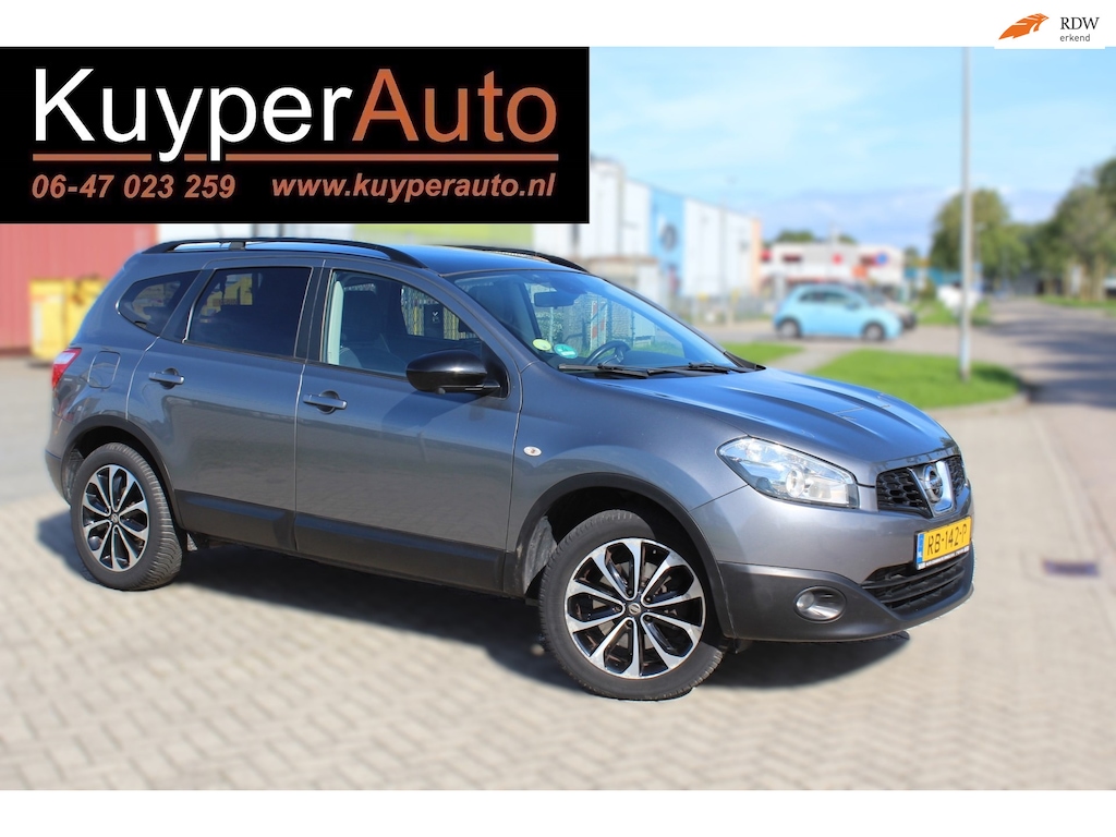 Nissan Qashqai+2 1.6 dCi 2WD 7 PERS HALF LEDER PANO CLIMA NAVI TREKHAAK GOED ONDERHOUDEN