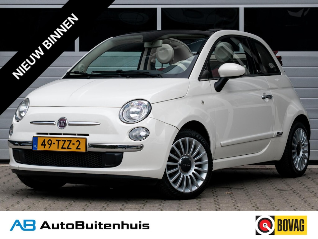 Fiat 500C 1.2 Lounge|CARBIO|PDC|AIRCO|ELEK. RAMEN|BLUE&ME