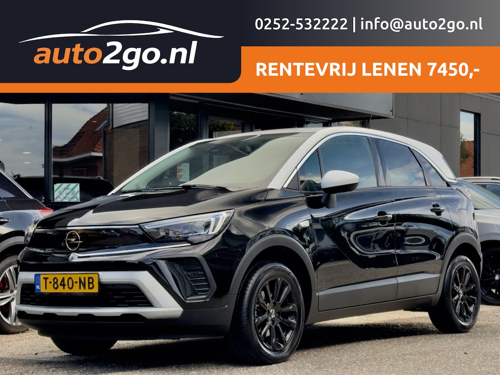 Opel Crossland 1.2 TURBO AUT6 ELEGANCE LEDER NAVI CAMERA APPLE=CARPLAY LED LMV PDC
