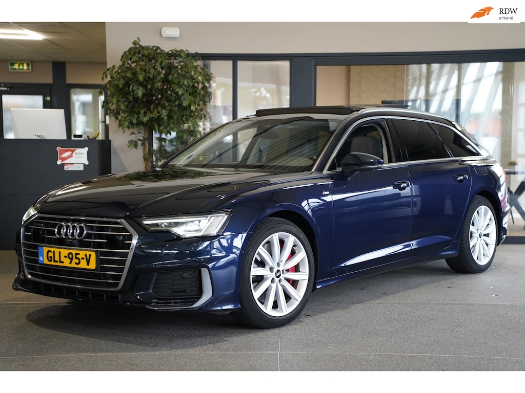 Audi A6 Avant 55 TFSI e quattro 367PK Pano Trek 360Cam Acc Pdc Leder