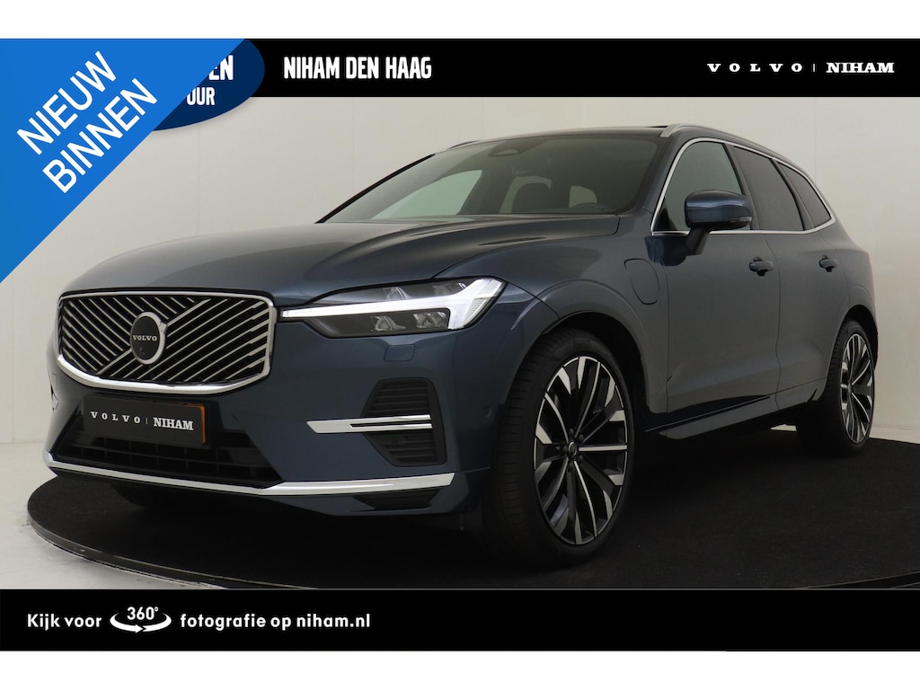 Volvo XC60 T8 PLUG-IN HYBRID AWD ULTRA BRIGHT EXECUTIVE ED. *FULL OPTIONS!* -PANO.DAK|BOWERS&WILKINS|GEVENT.LEDER+MASSAGE|LUCHTVERING|360°CAM|HEAD-UP DISP.|PRIVACY.GLAS|TREKHAAK|21"|SoH:100%
