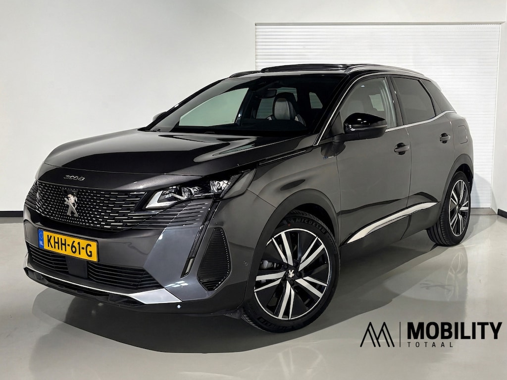 Peugeot 3008 1.6 HYbrid 225 GT|PANODAK|Massage|Memory|360|FOCAL|Carplay|19 inch|Navi|PDC|ACC|Side assist|Lane Assist